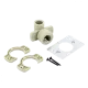Колено настенное с внутренней резьбой 20x1/2" для гипсокартона PPR FV-Plast