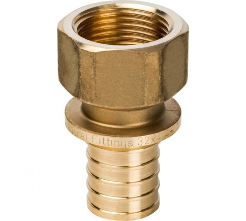 Переходник с внутренней резьбой 32xG 1" для труб из сшитого полиэтилена Stout
