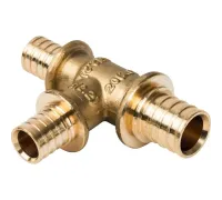 Тройник переходной 20x16x16 для труб из сшитого полиэтилена Stout