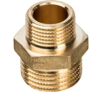 Ниппель НН переходной 1/2"x3/8" Stout