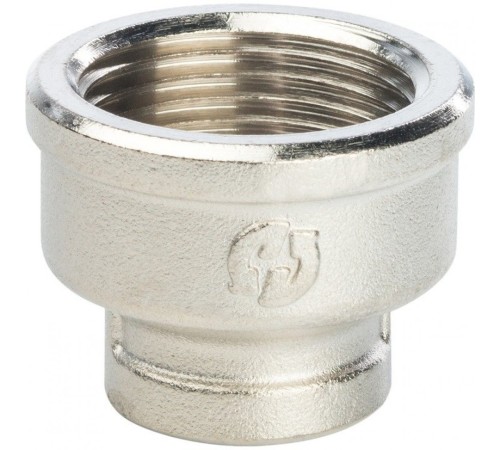 Муфта ВВ переxодная 1"x1/2" никелированная Stout