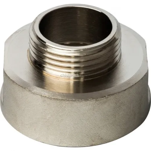 Переxодник ВН 1 1/2"x1", никелированный Stout