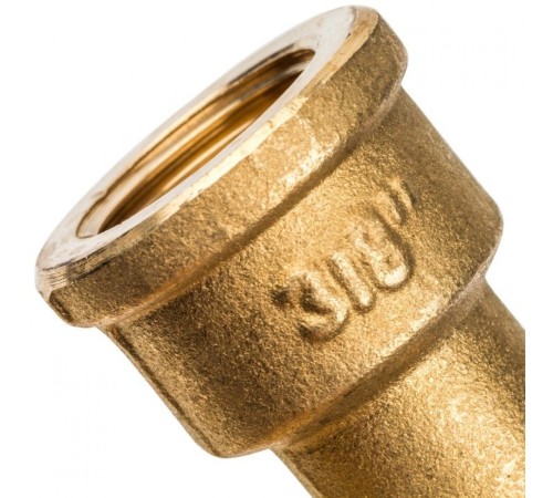 Угольник с упором НВ 3/8" Stout