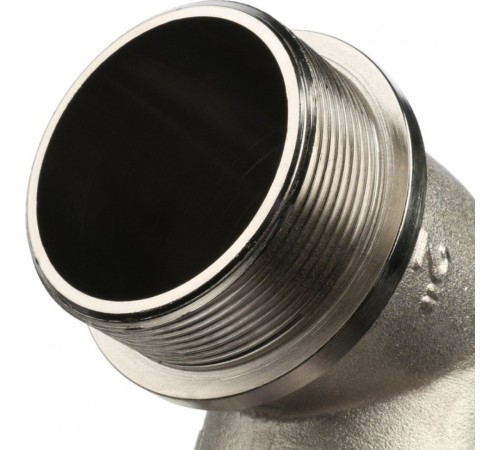 Угольник с упором НВ 2", никелированный Stout