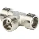 Тройник НН 3/4x3/4x3/4, никелированный Stout