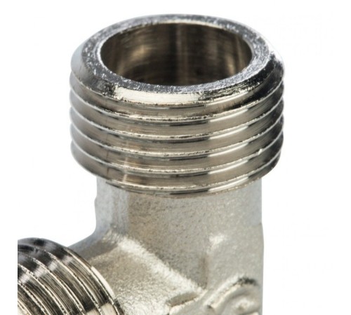 Тройник НН 3/4x3/4x3/4, никелированный Stout