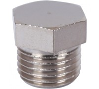 Заглушка НР 1/4" никелированная Stout
