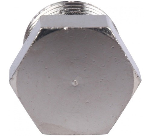 Заглушка НР 1/4" никелированная Stout