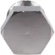 Заглушка НР 1/4" никелированная Stout