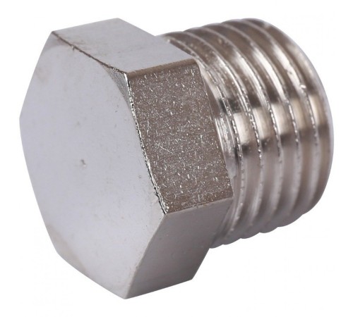 Заглушка НР 1/4" никелированная Stout