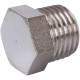 Заглушка НР 1/4" никелированная Stout