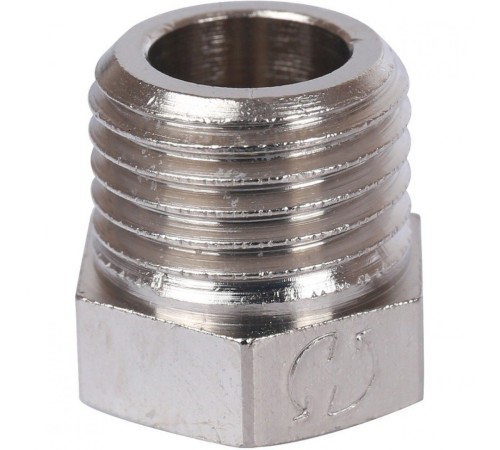 Заглушка НР 1/4" никелированная Stout