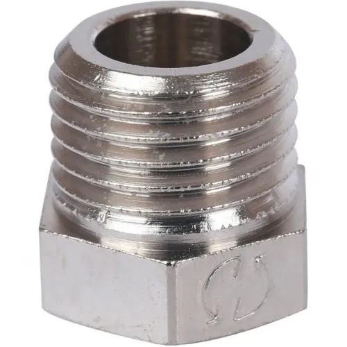 Заглушка НР 1/4" никелированная Stout