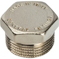 Заглушка НР 3/4" никелированная Stout
