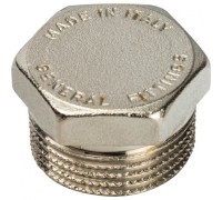 Заглушка НР 3/4" никелированная Stout