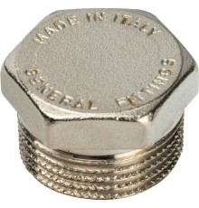 Заглушка НР 3/4" никелированная Stout