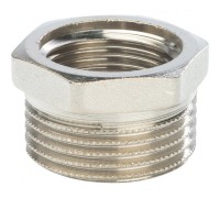 Футорка 1"x3/8" никелированная Stout