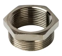 Футорка 1 1/4"x1", никелированная Stout
