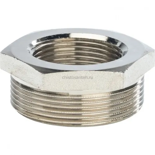 Футорка 2"x1 1/4", никелированная Stout
