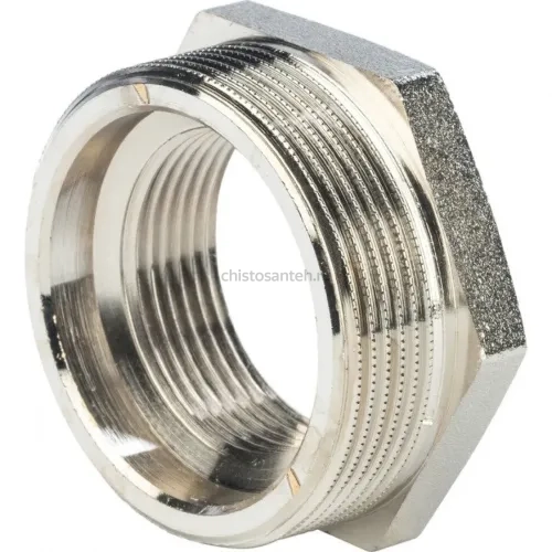 Футорка 2"x1 1/4", никелированная Stout