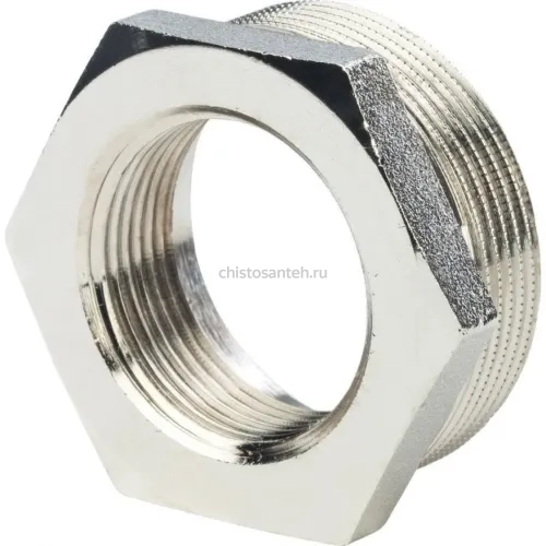 Футорка 2"x1 1/4", никелированная Stout
