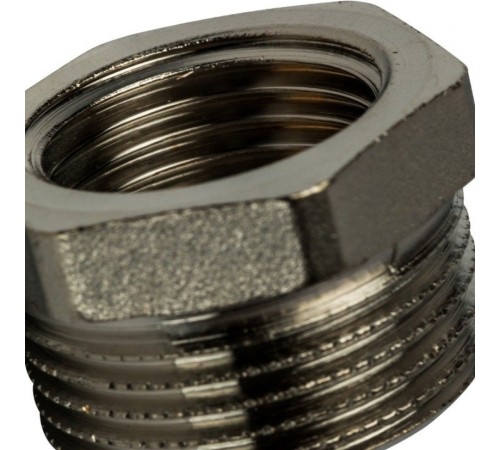 Футорка 3/4"x1/2" никелированная Stout Футорка 3/4"x1/2" никелированная Stout