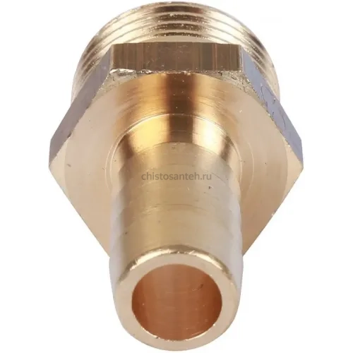 Штуцер НР 1/2"x12 мм Stout