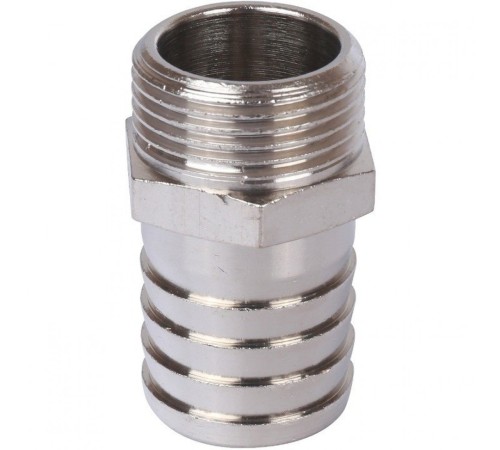 Штуцер НР 2"x50, никелированный Stout