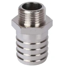 Штуцер НР 1/2"x25, никелированный Stout