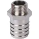 Штуцер НР 1/2"x25, никелированный Stout
