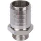Штуцер НР 1/2"x25, никелированный Stout