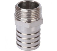 Штуцер НР 1/4"x14, никелированный Stout