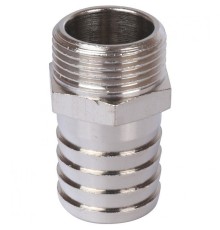 Штуцер НР 1/4"x14, никелированный Stout