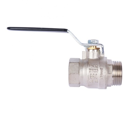 Кран шаровой стандартнопроходной ВР/НР 1", ручка рычаг Stout