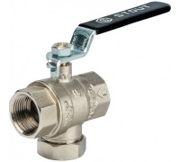 Кран шаровой с фильтром 3/4" Stout