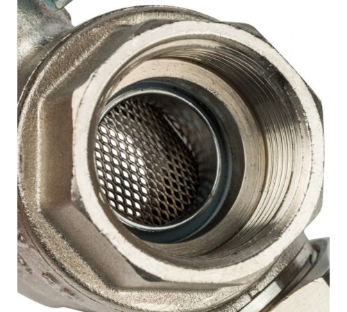 Кран шаровой с фильтром 3/4" Stout