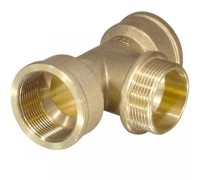 Тройник Латунный ВНВ 1/2" TIM (ТИМ)