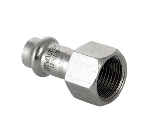 Пресс-муфта с  внутренней резьбой 35 мм х 1"  из нержавеющей стали VTi.902.I.003506 VALTEC (ВАЛТЕК)