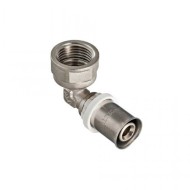 Угольник пресс с внутренней резьбой 20х1/2" Valtec
