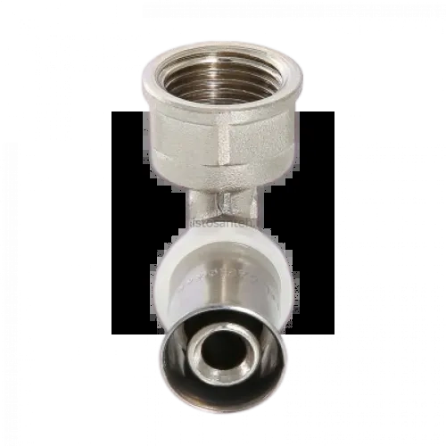 Угольник пресс с внутренней резьбой 20х1/2" Valtec