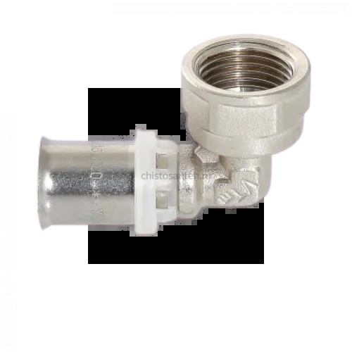 Угольник пресс с внутренней резьбой 20х1/2" Valtec
