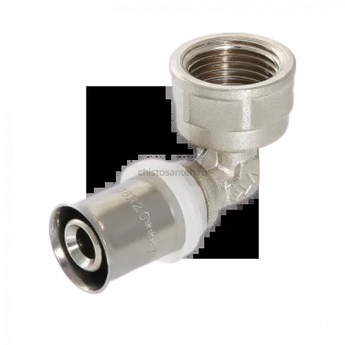 Угольник пресс с внутренней резьбой 20х1/2" Valtec