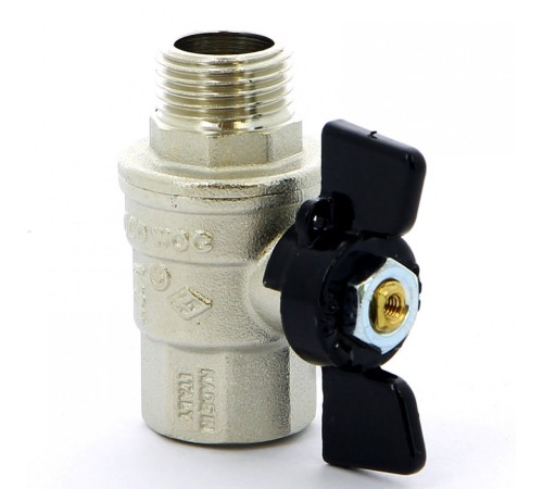 Кран шаровый ВН бабочка 1/2" Bugatti Кран шаровый ВН бабочка 1/2" Bugatti