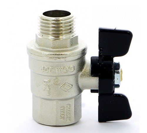 Кран шаровый ВН бабочка 1/2" Bugatti Кран шаровый ВН бабочка 1/2" Bugatti