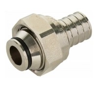 Соединитель РЕХАУ надвижной-В 16 x 3/4EK, никелированный, DZR-латунь