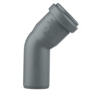 Отвод канализационный HTB 32 45° Ostendorf