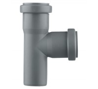 Тройник канализационный HTEA 40х40/90° Ostendorf