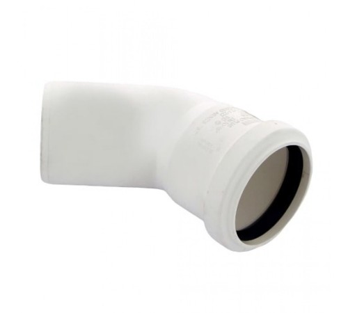 Отвод канализационный Raupiano Plus 50х45° REHAU (РЕХАУ - 11211141001) Отвод канализационный Raupiano Plus 50х45° REHAU (РЕХАУ - 11211141001)