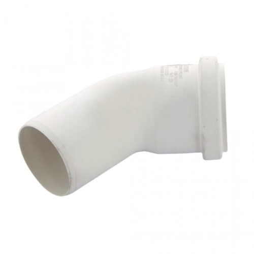 Отвод канализационный Raupiano Plus 50х45° REHAU (РЕХАУ - 11211141001)