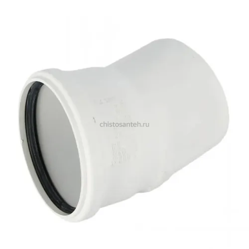 Отвод канализационный Raupiano Plus 110х15° REHAU (РЕХАУ - 11234241001)